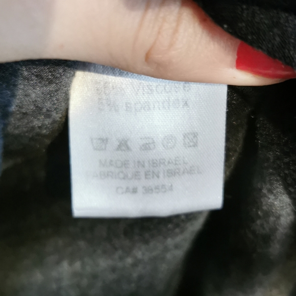 Ronan Chen size s maxi dress gray striped - Picture 5 of 13